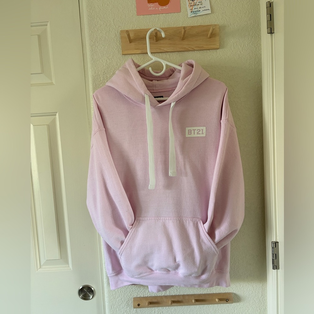BT21 Pink Hoodie XL